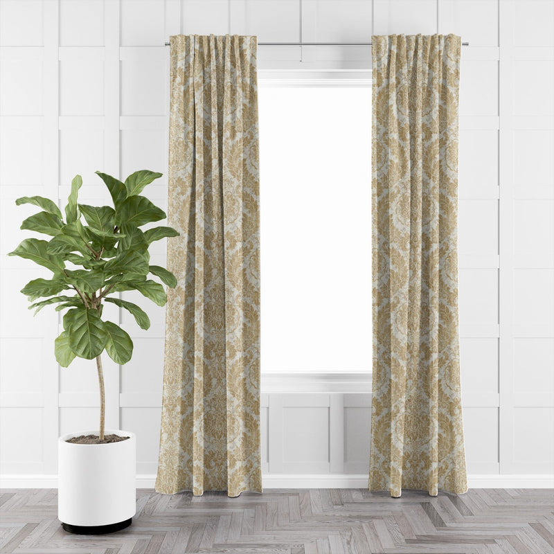 media image for Damaskus Linen Gold Drapery 5 295