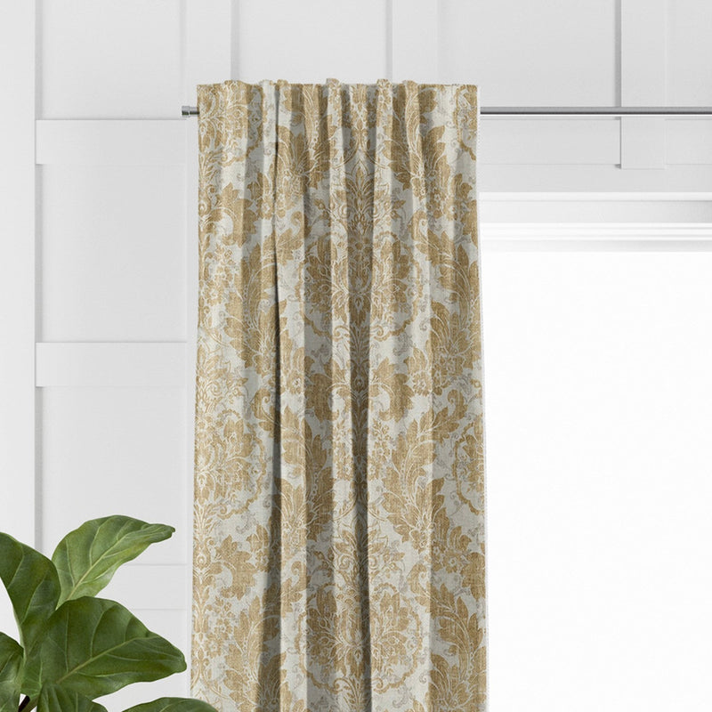 media image for Damaskus Linen Gold Drapery 4 275