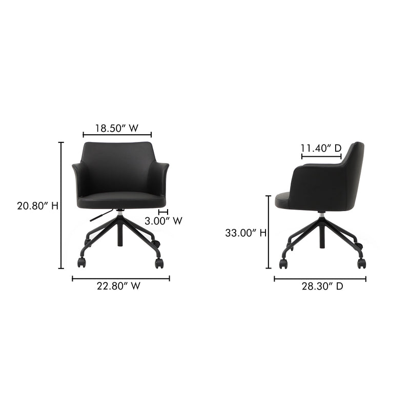 media image for Morris Office Chair Moes Home Collection Mhc Ej 1047 02 5 262