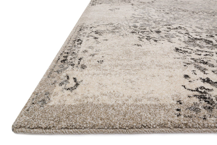 Emory Rug in Ivory & Charcoal by Loloi
