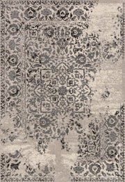 Emory Rug in Ivory & Charcoal by Loloi