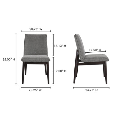 product image for Charlie Dining Chair Set Of 2 Moes Home Collection Mhc Eq 1023 34 14 21