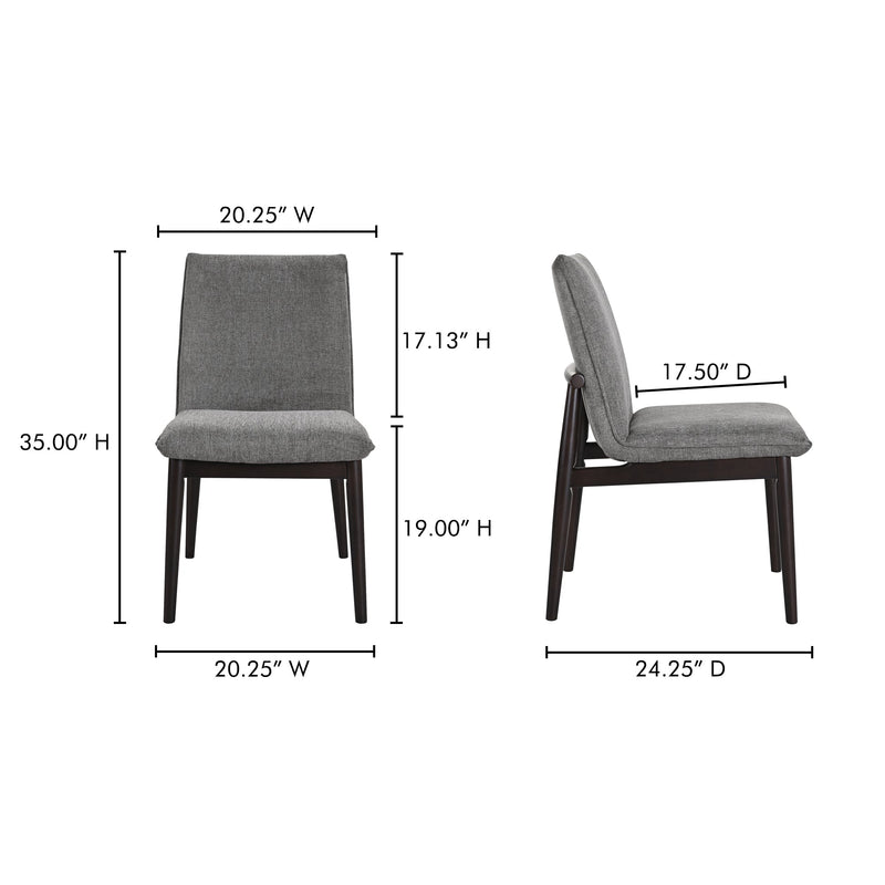 media image for Charlie Dining Chair Set Of 2 Moes Home Collection Mhc Eq 1023 34 14 248