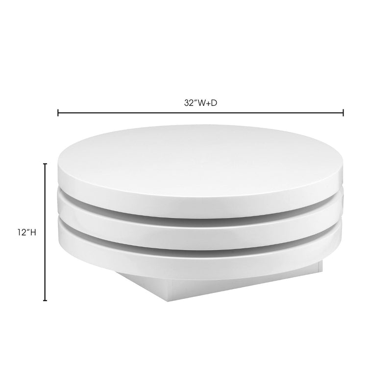 media image for Torno Coffee Table White 4 231