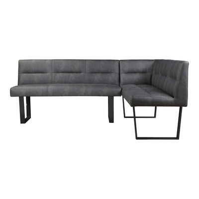product image for Hanlon Corner Bench Dark Grey 2 91