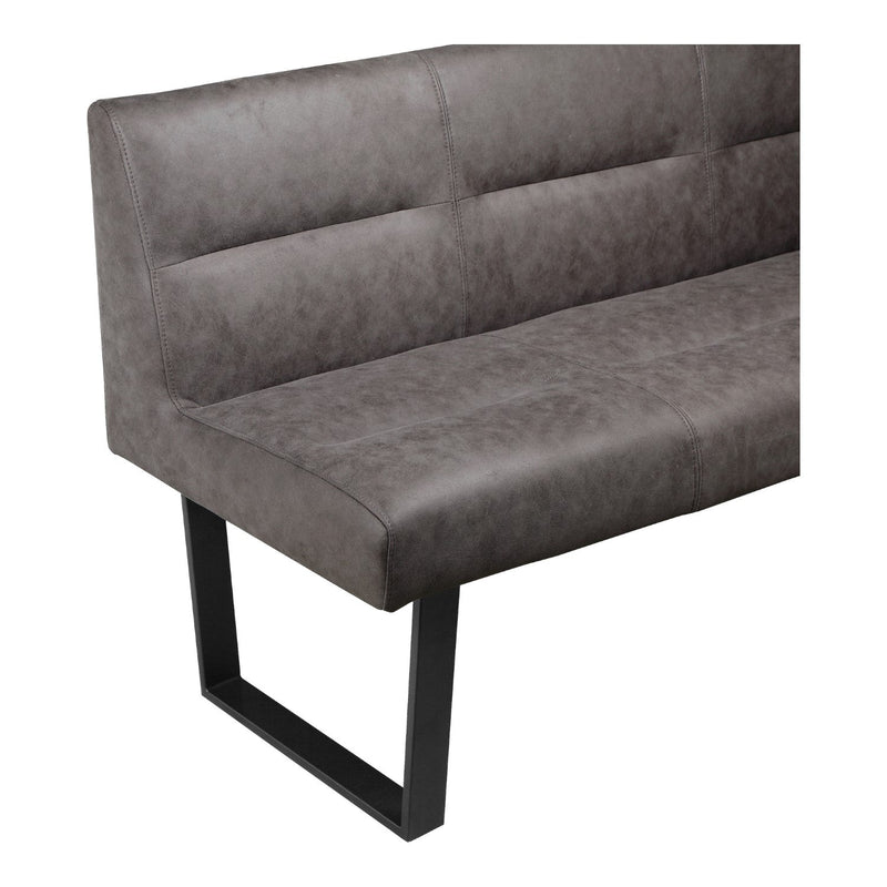 media image for Hanlon Corner Bench Dark Grey 4 292