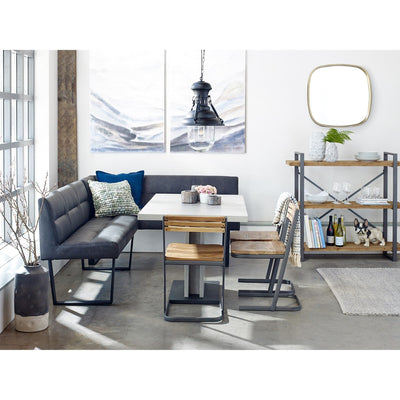 product image for Hanlon Corner Bench Dark Grey 7 41