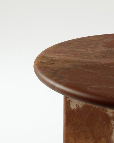 product image for plinth large circular marble coffee table csl3315 slm 15 22