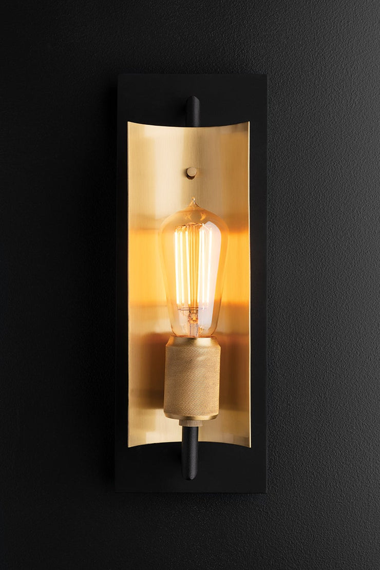 Emerson Wall Sconce By Troy Lighting B6781 Sbk Bba 2