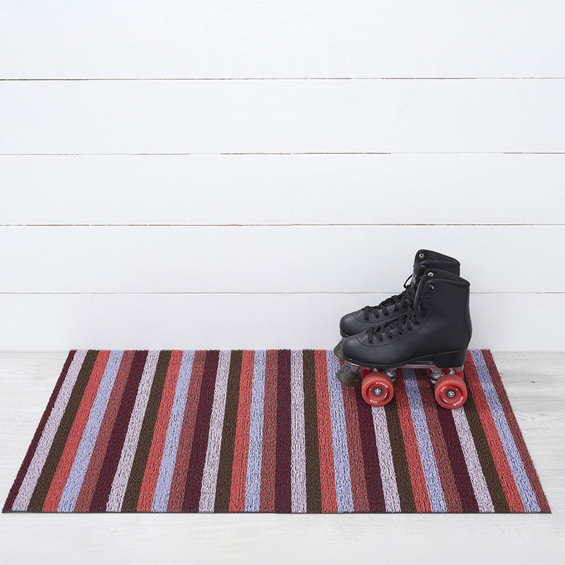 media image for Even Stripe Berry Shag Chilewich Chw 200128 003 2 238