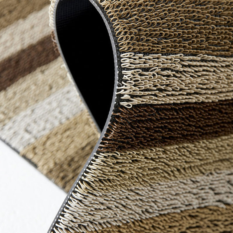media image for Even Stripe Mocha Shag Chilewich Chw 200128 004 2 257