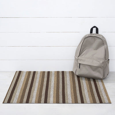 product image for Even Stripe Mocha Shag Chilewich Chw 200128 004 3 39
