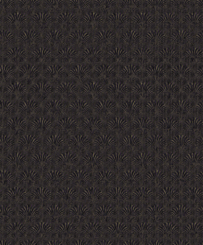 media image for Fan Geometric Wallpaper in Lilac/Black 259