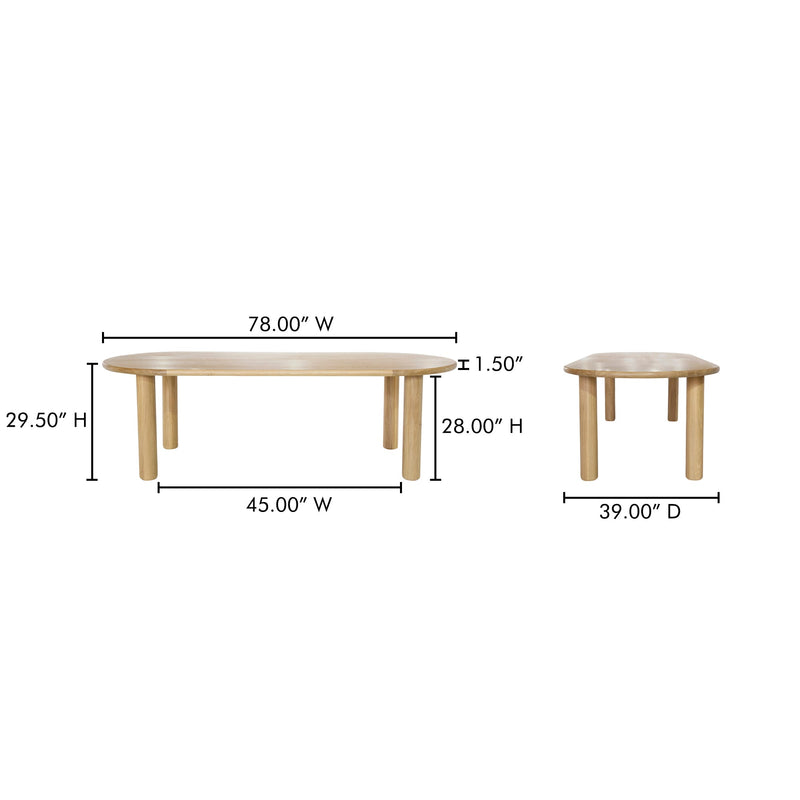 media image for Milo Dining Table Moes Home Collection Mhc Fc 1003 24 0 21 266