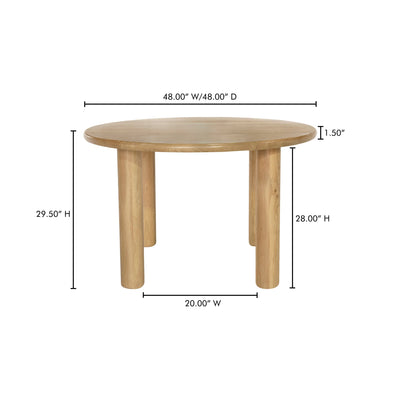product image for Milo Dining Table Moes Home Collection Mhc Fc 1003 24 0 20 88