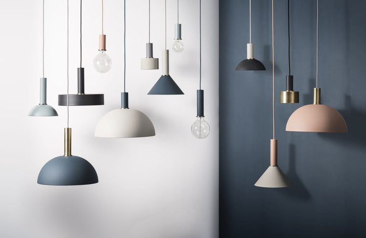 Disc Shade in Brass by Ferm Living