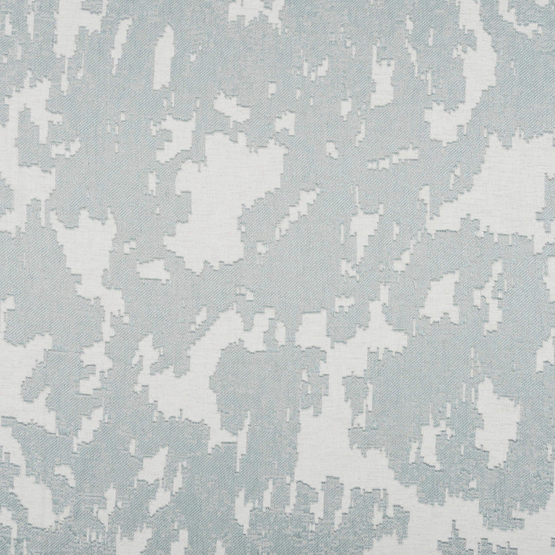 media image for Sample Fluid Fabric in Blue/Turquoise/Ivory 259