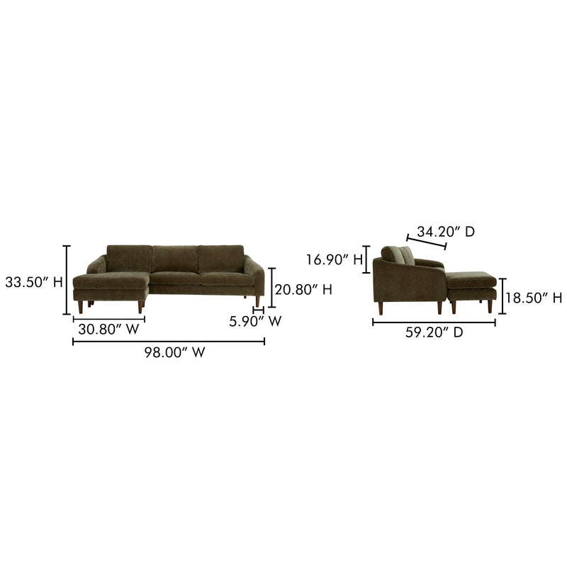 media image for Quinn Sectional Moes Home Collection Mhc Fo 1005 34 14 284