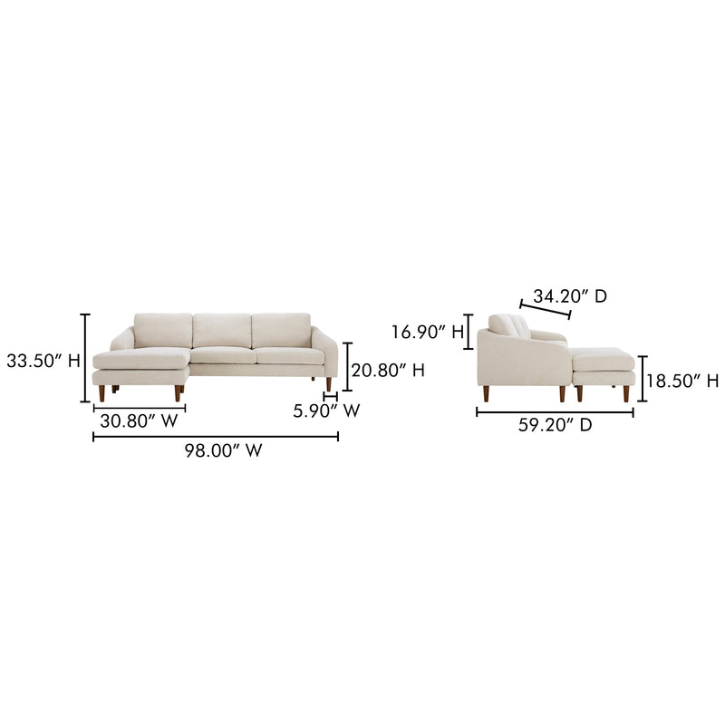 media image for Quinn Sectional Moes Home Collection Mhc Fo 1005 34 13 233