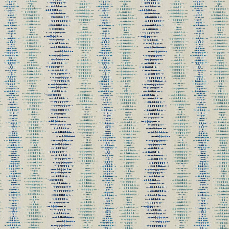 media image for Fountain Fabric in Blue/Cream 273