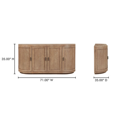 product image for Nicola Sideboard Moes Home Collection Mhc Fr 1044 02 19 48