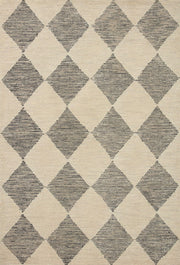 Francis Hooked Beige/Charcoal Rug
