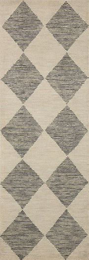Francis Hooked Beige/Charcoal Rug
