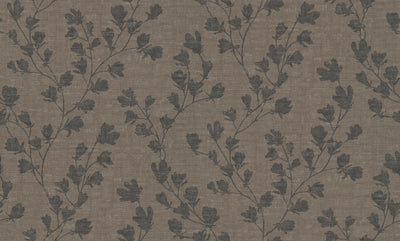 product image of Sample Floral Trail Motif Wallpaper in Brown/Black 590