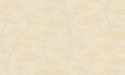 product image of Sample Chinoiserie Tree Motif Wallpaper in Beige/Brown 584
