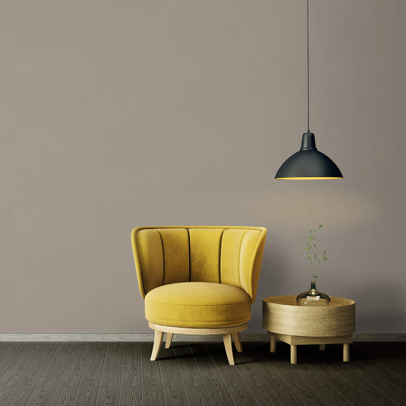 media image for Hessian Effect Textured Wallpaper in Grey 29