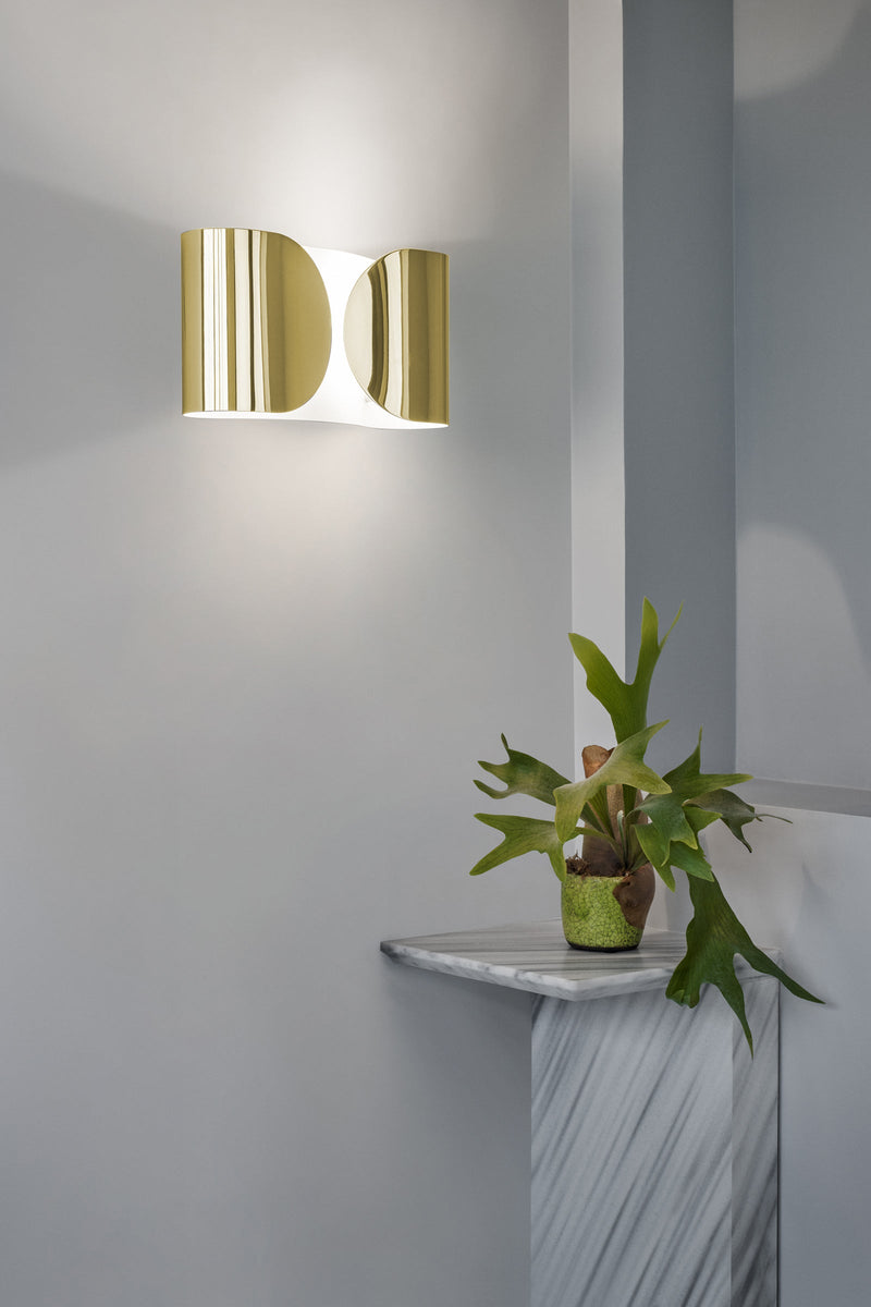media image for Foglio Steel Wall & Ceiling Lighting in Various Colors 21