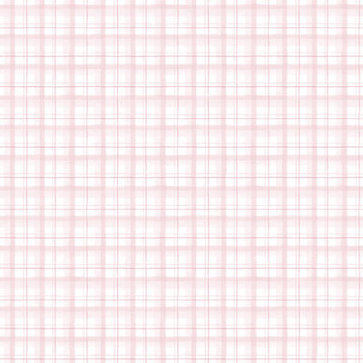 product image of Country Check Wallpaper in Pink 556