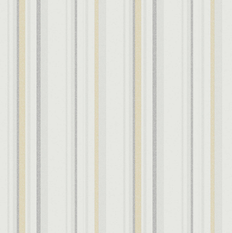media image for Multi Stripe Wallpaper in Yellow/Gold 295