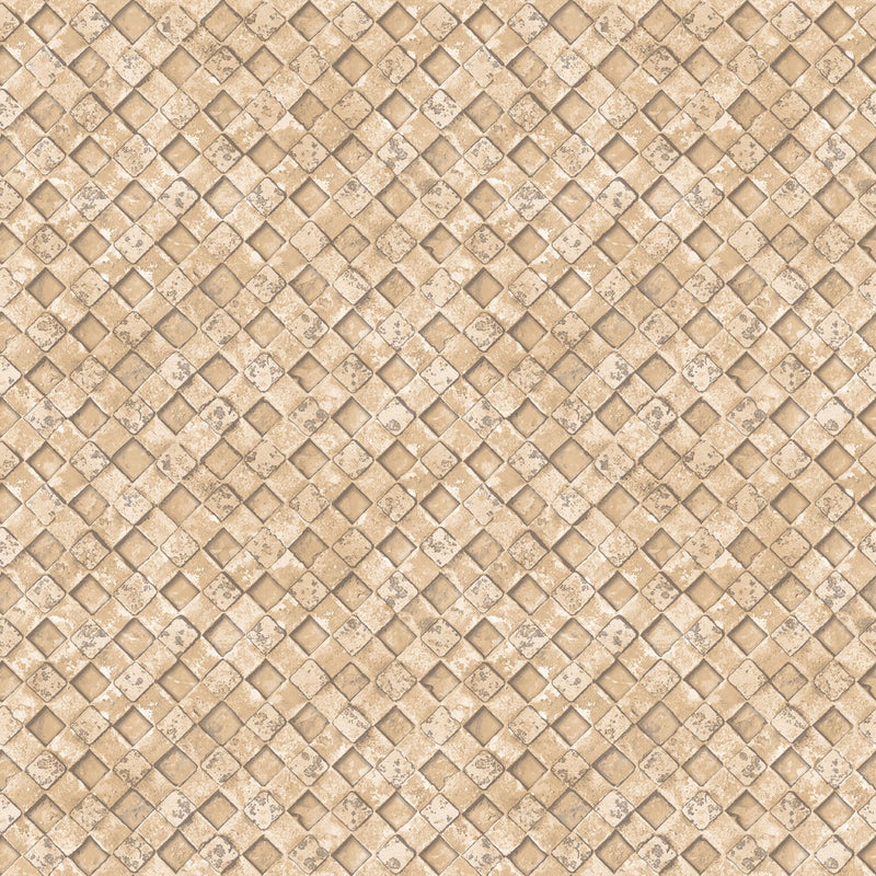 media image for sample metal grate ochre wallpaper from the grunge collection by galerie wallcoverings 1 252