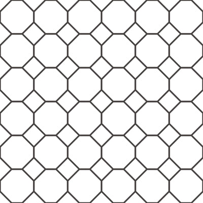 product image of Bee Hive White/Black Wallpaper from the Just Kitchens Collection by Galerie Wallcoverings 54