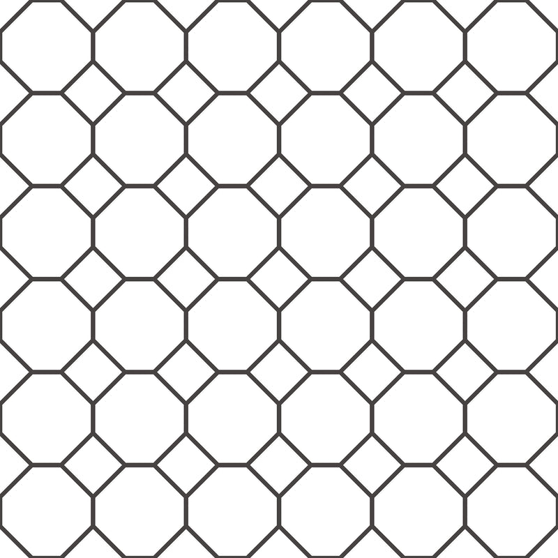 media image for Bee Hive White/Black Wallpaper from the Just Kitchens Collection by Galerie Wallcoverings 224