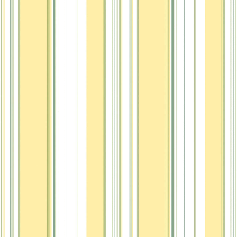 media image for sample multi stripe yellow green wallpaper from the just kitchens collection by galerie wallcoverings 1 293