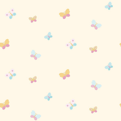 product image of Butterfly Orange Wallpaper from the Just 4 Kids 2 Collection by Galerie Wallcoverings 599