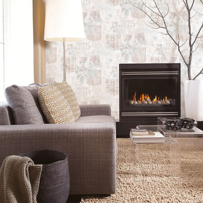product image for Nordic Elements Floral Wallpaper in Cream 80
