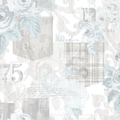 product image for Nordic Elements Floral Wallpaper in Cream 17