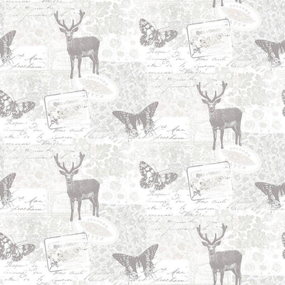 product image of Sample Nordic Elements Motif Wallpaper in Soft Neutrals 546