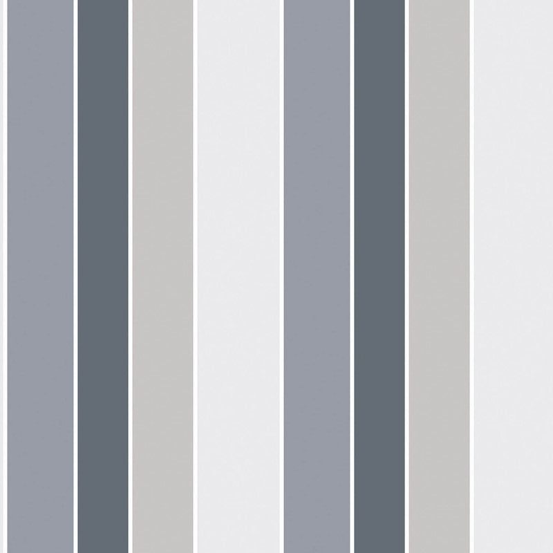media image for Sample Nordic Elements Stripe Wallpaper in Greys 261