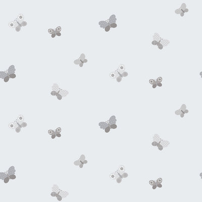 product image of Butterfly Grey Wallpaper from the Just 4 Kids 2 Collection by Galerie Wallcoverings 532