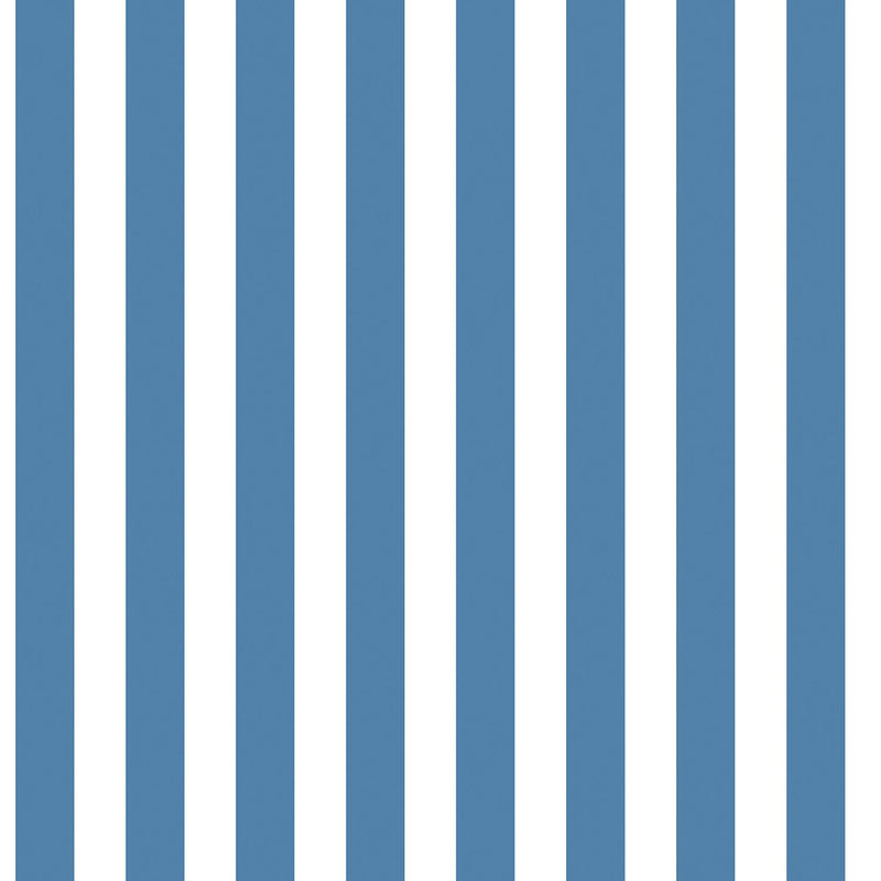 media image for Striped Blue Wallpaper from the Just 4 Kids 2 Collection by Galerie Wallcoverings 214