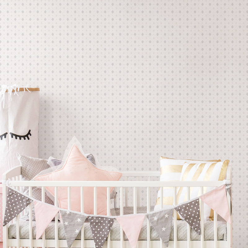 media image for Diamond Neutral Wallpaper from the Just 4 Kids 2 Collection by Galerie Wallcoverings 271