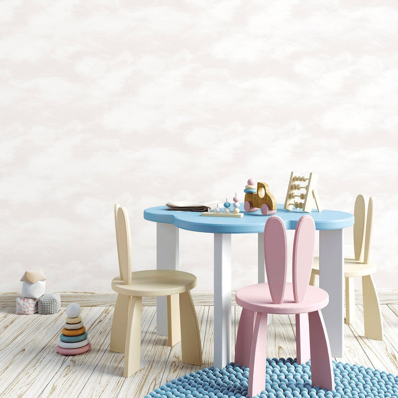 media image for Cloud Neutral Wallpaper from the Just 4 Kids 2 Collection by Galerie Wallcoverings 296