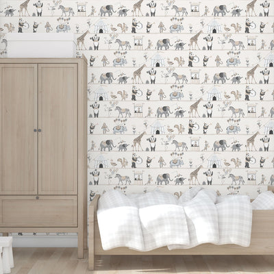 product image for Circus Neutral Wallpaper from the Just 4 Kids 2 Collection by Galerie Wallcoverings 26