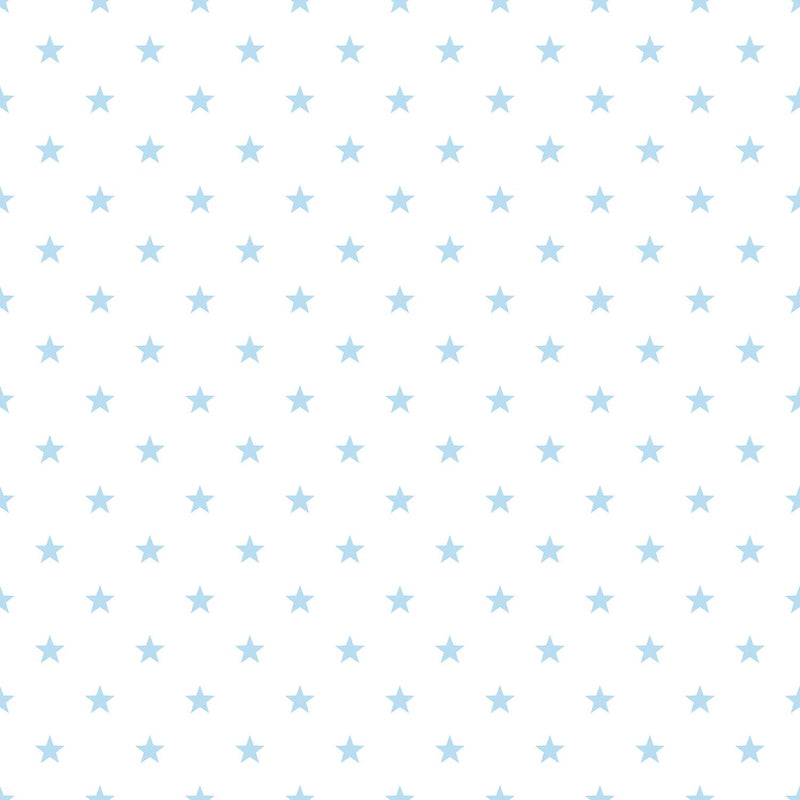 media image for Twinkle Star Blue Wallpaper from the Just 4 Kids 2 Collection by Galerie Wallcoverings 212