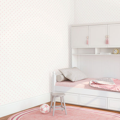 product image for Twinkle Star Pink Wallpaper from the Just 4 Kids 2 Collection by Galerie Wallcoverings 63
