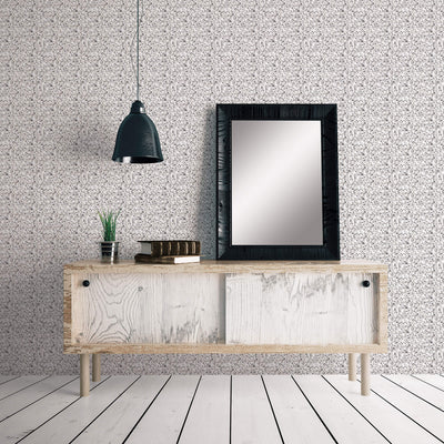 product image for Mini Mod Floral Grey/Black Wallpaper from the Small Prints Collection by Galerie Wallcoverings 94